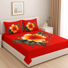 Home Tex Premium Quality Panel Bedsheet