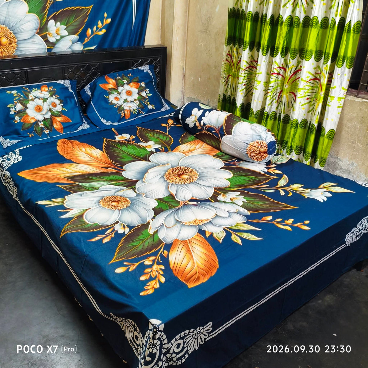 Home Tex Premium best Quality Panel Bedsheet