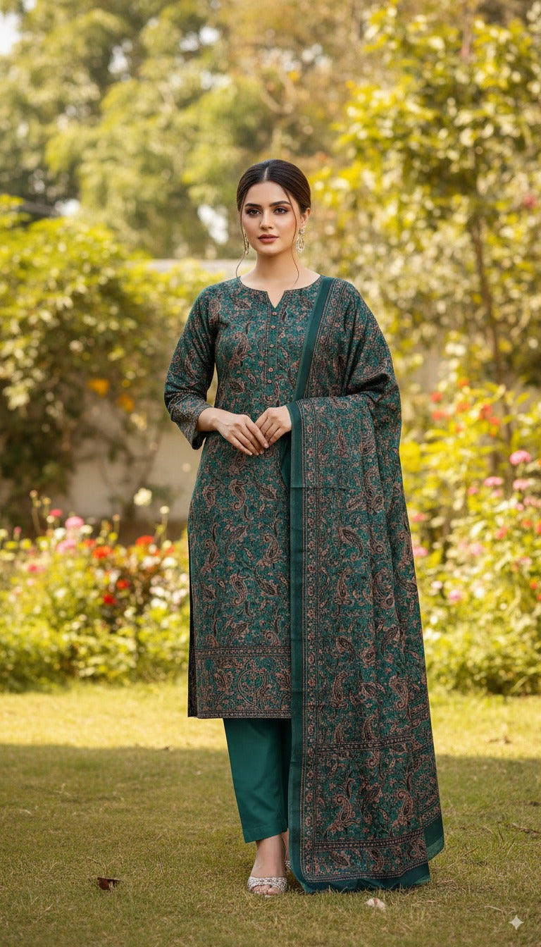 বনফুল জয়পুরী থ্রি পিস