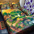 Home Tex Premium Quality Panel Bedsheet