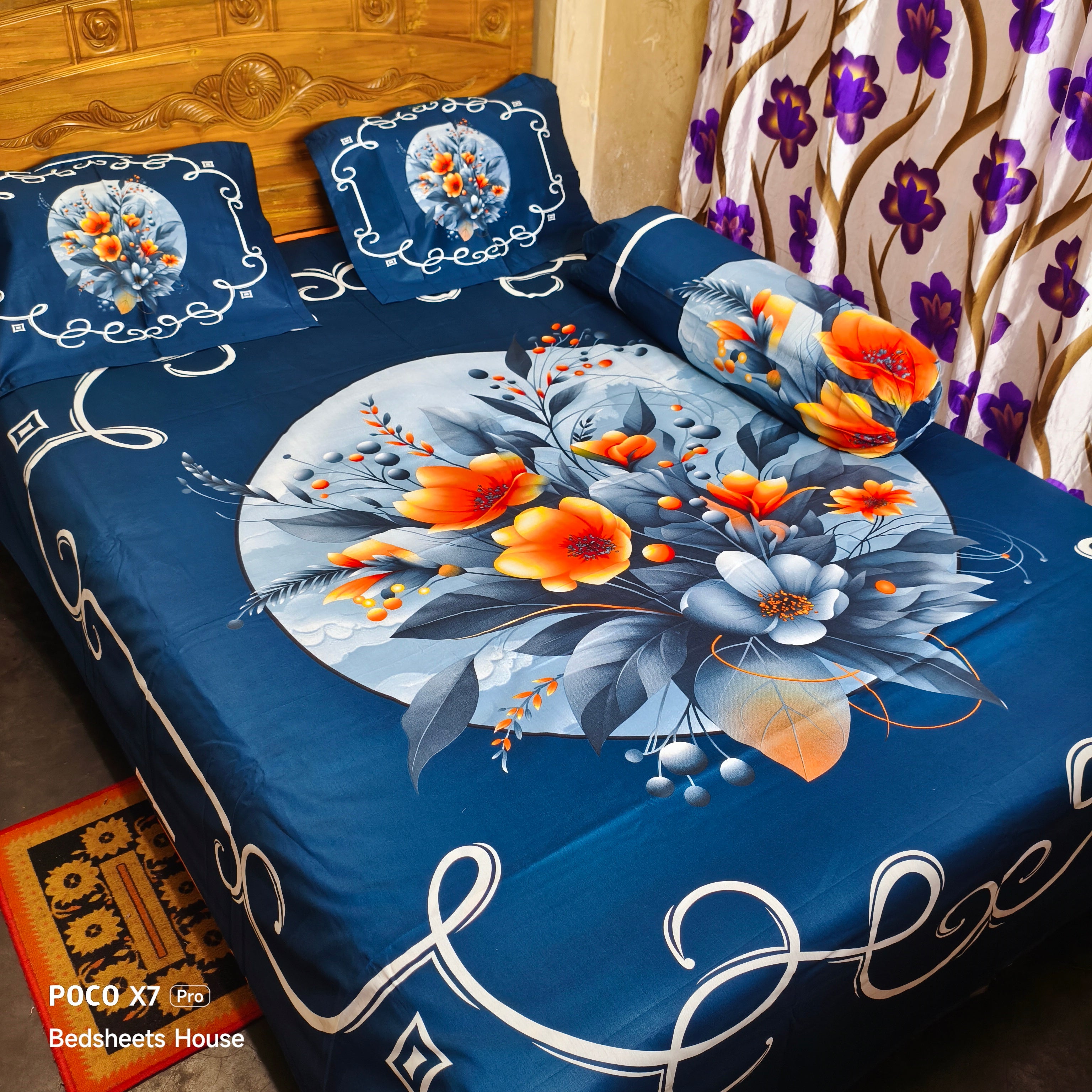 Premium quality panel bedsheet
