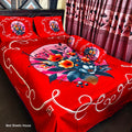 Home Tex Premium Quality Panel Bedsheet